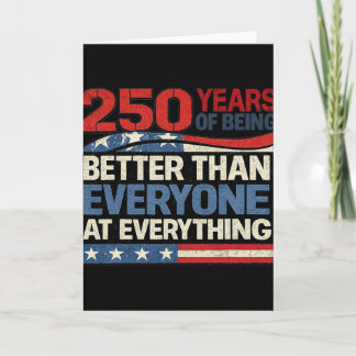 250 jaar beter dan iedereen in alles kaart