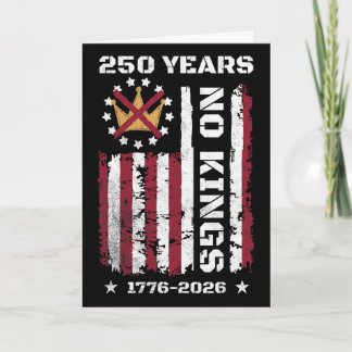 250 Jaar Geen Koningen Kaart