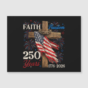 250 Jaar geloof en vrijheid 4 juli T-shirts Chr