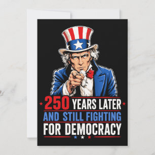 250 jaar later en nog steeds vechtend voor democra kaart