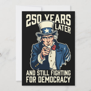 250 jaar later en nog steeds vechtend voor democra kaart