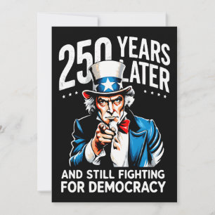 250 jaar later en nog steeds vechtend voor democra kaart