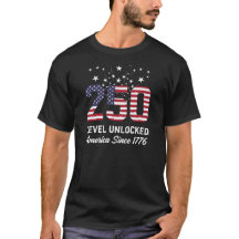 250 Jaar Niveau Ontgrendeld Amerika 1776 Patriotti