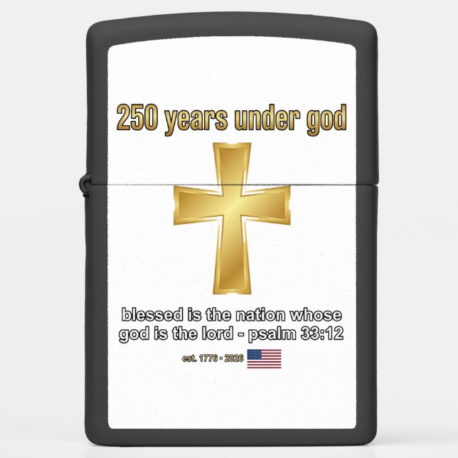 250 Jaar Onder God (Voorkant)