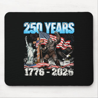 250 Jaar Usa 1776 2026 Patriottische Vrijheid Bigf Muismat