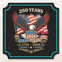 250 Jaar USA Patriottische Adelaar Ontwerp
