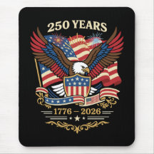 250 Jaar USA Patriottische Adelaar Ontwerp