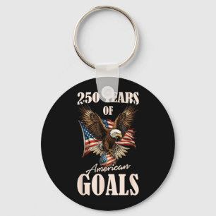 250 Jaar Usa Voetbal Adelaar 250ste Verjaardag 4e Sleutelhanger