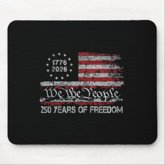 250 Jaar Vrijheid 1776 2026 Usa Vlag 250e Verjaard Muismat