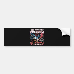 250 Jaar Vrijheid Adelaar 250ste Verjaardag VS Bumpersticker