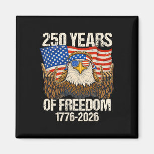 250 Jaar Vrijheid Adelaar Amerikaanse Vlag 250e Ve Magneet