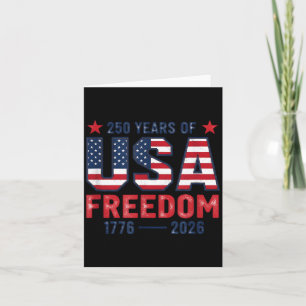 250 Jaar Vrijheid Amerikaans 1776 2026 250e VS Kaart