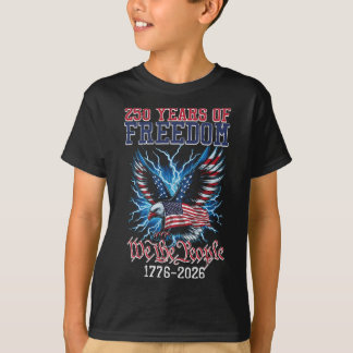 250 Jaar Vrijheid Amerikaanse Vs Vlag 250ste Verja T-shirt