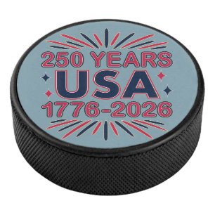 250 Jaar VS 1776–2026 Semiquincentennial Hockey Puck