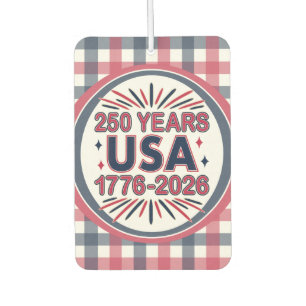 250 Jaar VS 1776–2026 Semiquincentennial Luchtverfrisser