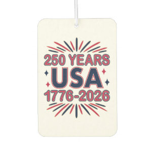 250 Jaar VS 1776–2026 Semiquincentennial Luchtverfrisser
