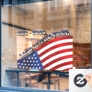 250 Jaar VS Vrijheid 1776-2026 Patriottisch Raamsticker