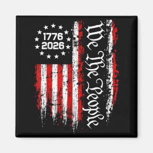 250-jarig jubileum Usa 250e Amerikaanse Grafische Magneet