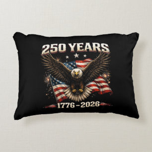 250-jarig jubileum USA Patriottische Adelaar 250e Accent Kussen