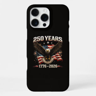 250-jarig jubileum USA Patriottische Adelaar 250e  iPhone 16 Pro Max Hoesje