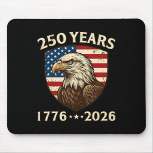 250-jarig jubileum USA Patriottische Adelaar 250e  Muismat