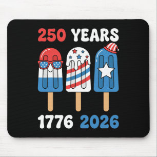 250-jarig jubileum Usa T-shirt Kinderen Jongens 17 Muismat