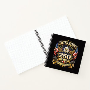 250-jarig jubileum VS 250 jaar  Notitieboek