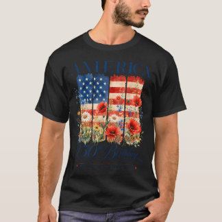 250-jarig jubileum VS 4 juli Amerika 250 T-shirt