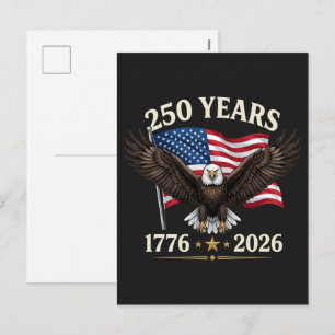250-jarig jubileum VS Feestdagenkaart