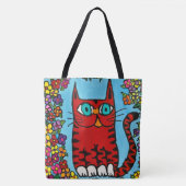 250 - Peper de kat - Canvas tas (Voorkant)