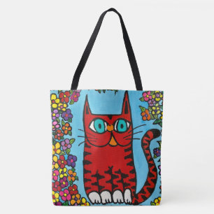 250 - Peper de kat - Canvas tas