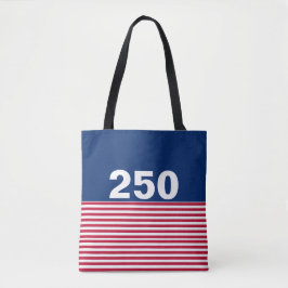 250 Red White and Blue USA Anniversary Draagtas