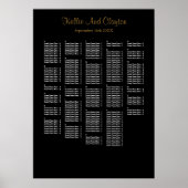 250+ Tableau simple de sièges Mariages (Devant)