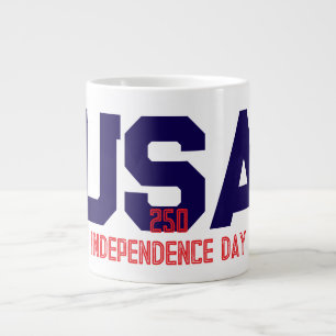 250 USA Onafhankelijkheidsdag Extra Grote Beker