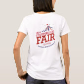 250 witte dames T-shirt (Achterkant)