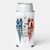 250 Years American Flag 250th Anniversary  (Seltzer Voorkant)