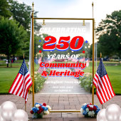 250 Years USA Community Celebration Welcome