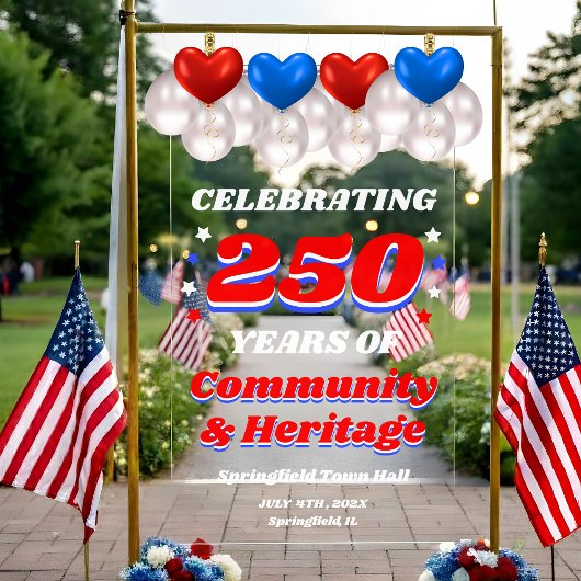 250 Years USA Community Celebration Welcome