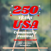 250 Years USA Community Festival Welcome (Neutre)