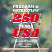 250 Years USA Patriotic Ceremony (Neutre)