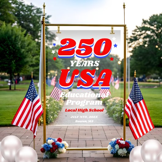 250 Years USA Patriotic School Assembly Welcome