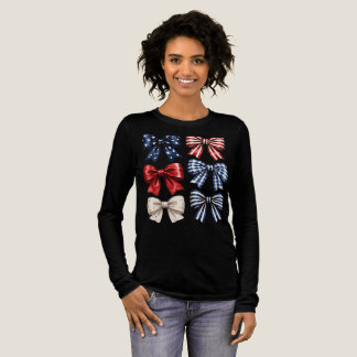 250e 4 juli coquette strikjes Tri-Blend shirt