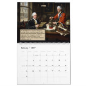 250e anniversaire - Calendrier de l'État de Géorgi (Feb 2027)