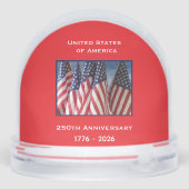 250e anniversaire USA Patriotic American Flags (Arrière)