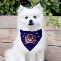 250e anniversaire USA Patriotic Flags Papier