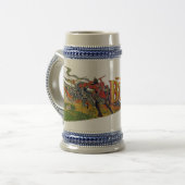 250e Slag bij Bunker Hill Stein Bierpul (Voorkant links)