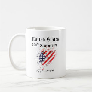 250ste Amerikaans jubileum mok
