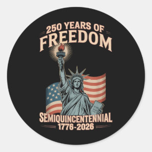 250ste Jubileum 250 jaar U Ronde Sticker