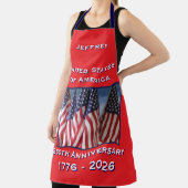 250ste Jubileum Amerikaanse vlag Patriottisch Schort (Insitu)