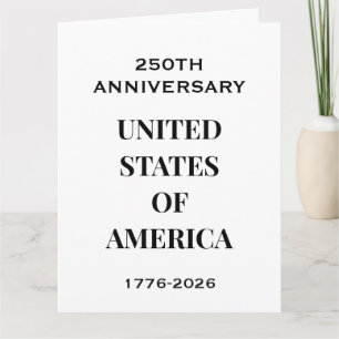 250ste verjaardag 1776–2026 – USA Premium aansteke Kaart